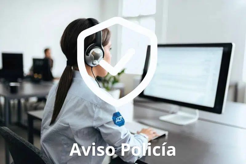 Alarma con aviso a policía