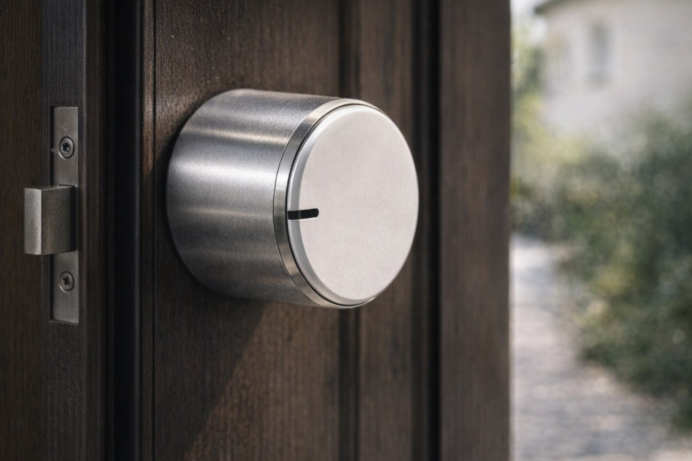 Alarma con cerradura inteligente