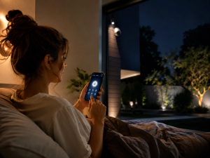 Alarma en modo noche: protege tu casa mientras duermes